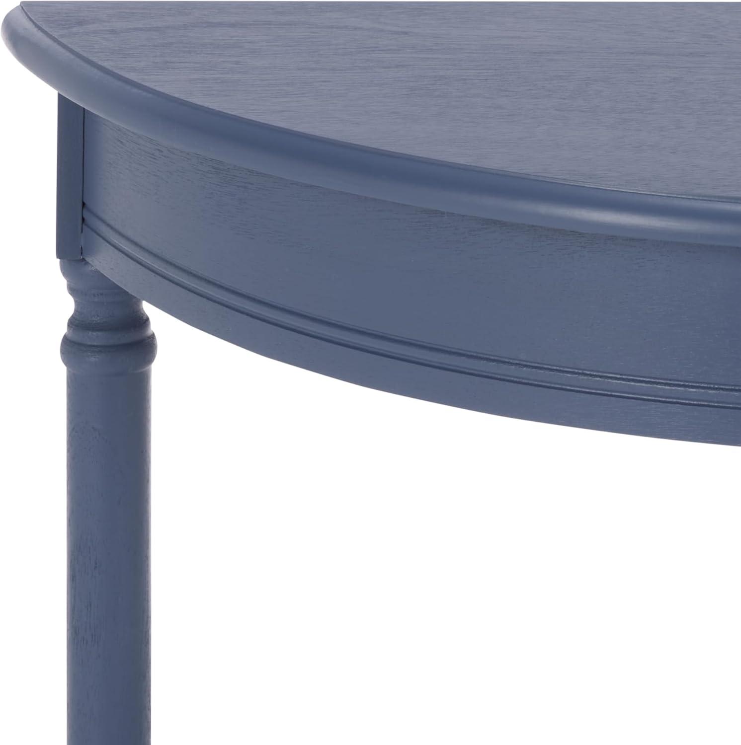 image:imageSafavieh Home Collection Tinsley Brown Half Moon Console Table CNS5723CBlue