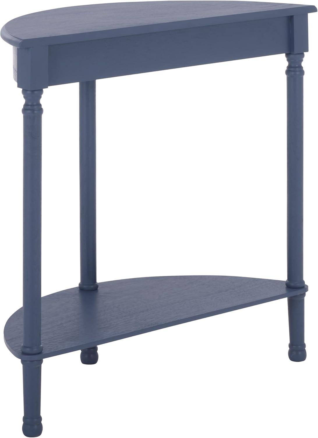 image:imageSafavieh Home Collection Tinsley Brown Half Moon Console Table CNS5723CBlue