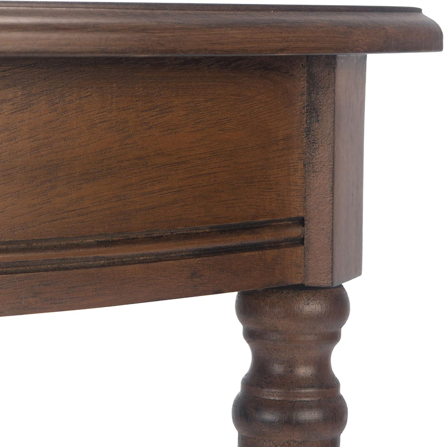 image:imageSafavieh Home Collection Tinsley Brown Half Moon Console Table CNS5723CBrown