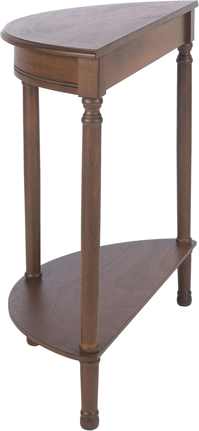 image:imageSafavieh Home Collection Tinsley Brown Half Moon Console Table CNS5723CBrown