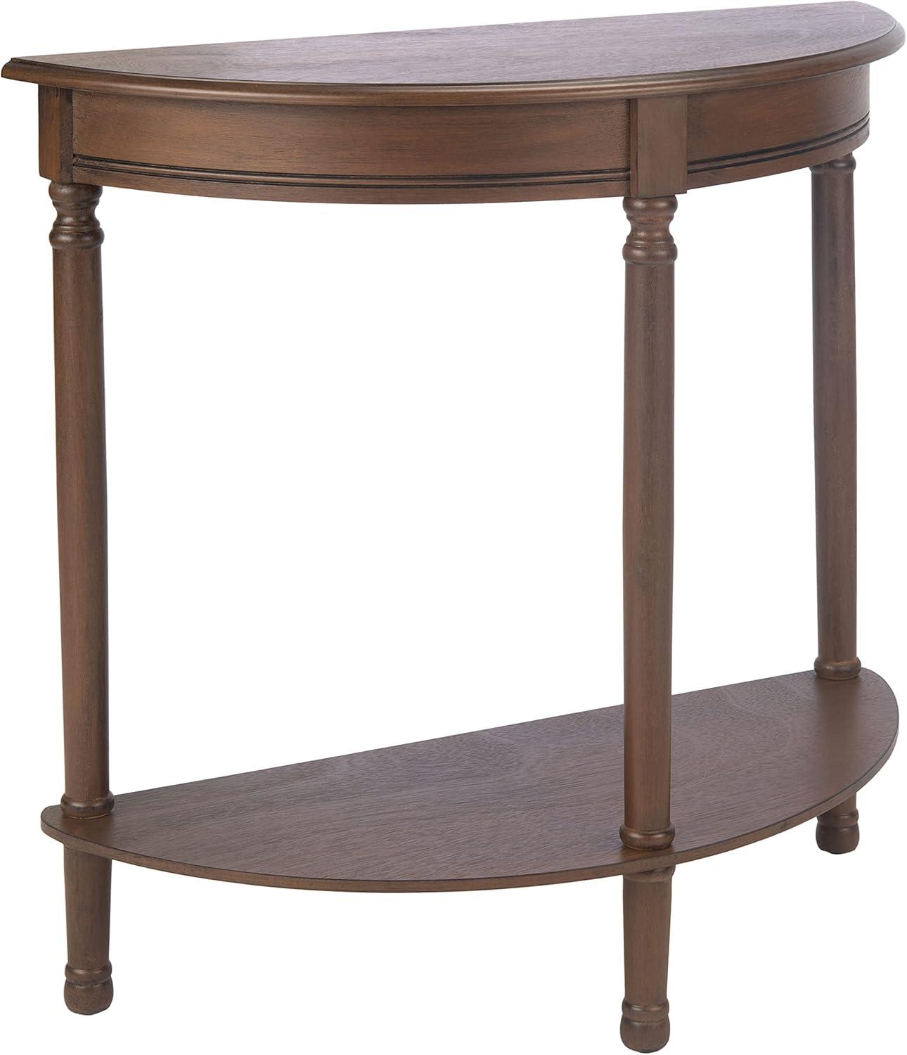 image:imageSafavieh Home Collection Tinsley Brown Half Moon Console Table CNS5723CBrown