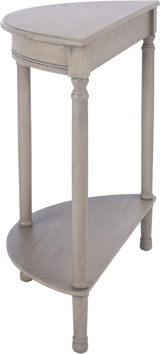 image:imageSafavieh Home Collection Tinsley Brown Half Moon Console Table CNS5723CGreige
