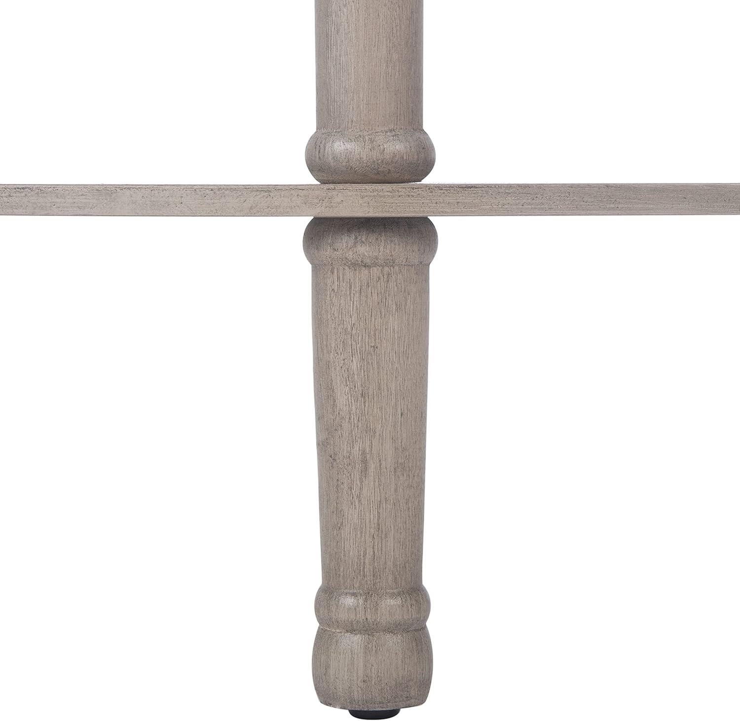 image:imageSafavieh Home Collection Tinsley Brown Half Moon Console Table CNS5723CGreige