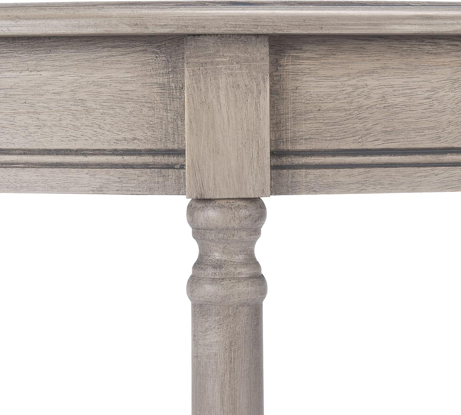 image:imageSafavieh Home Collection Tinsley Brown Half Moon Console Table CNS5723CGreige
