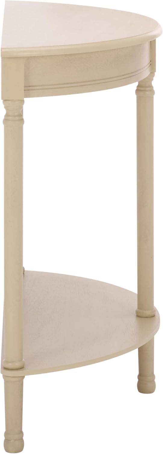 image:imageSafavieh Home Collection Tinsley Brown Half Moon Console Table CNS5723CSand