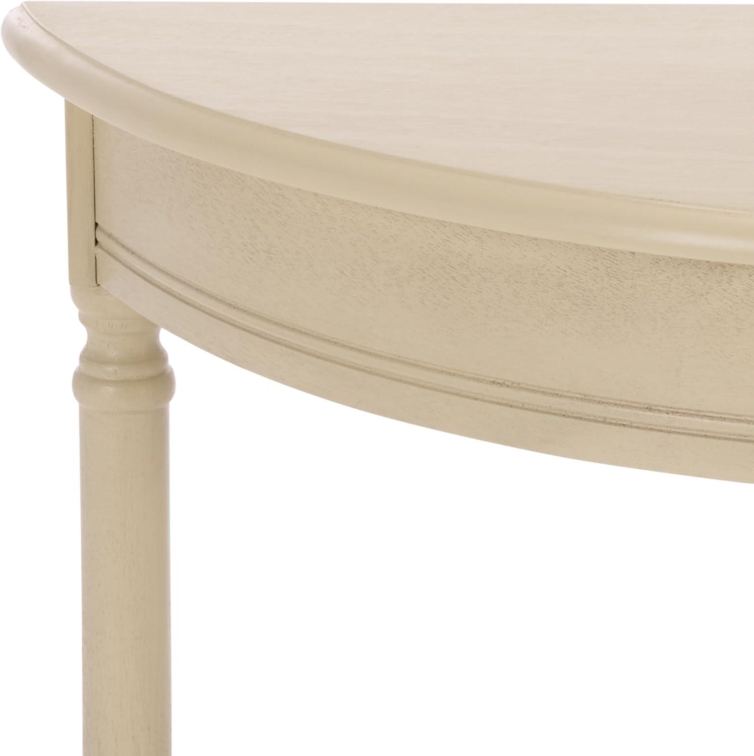 image:imageSafavieh Home Collection Tinsley Brown Half Moon Console Table CNS5723CSand