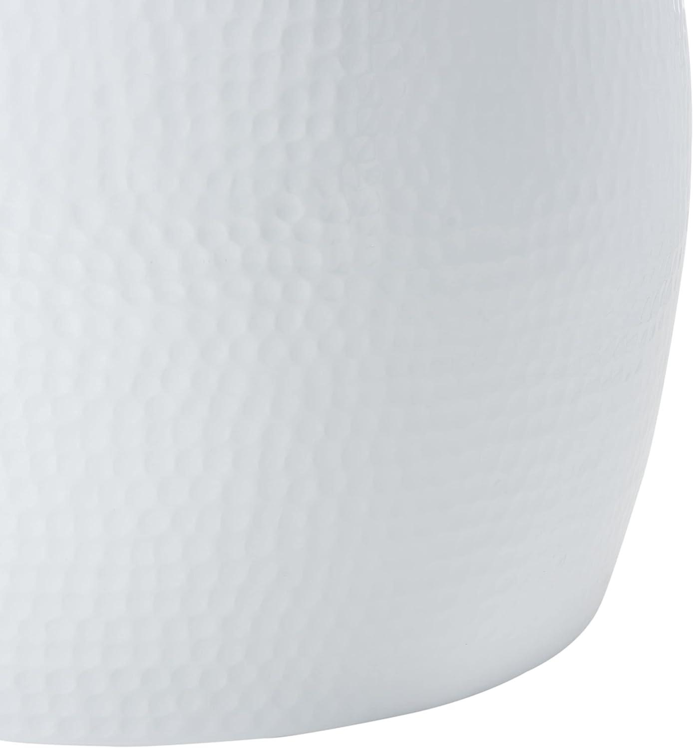 image:imageSafavieh Home Odin Silver Hammered StoolWhite