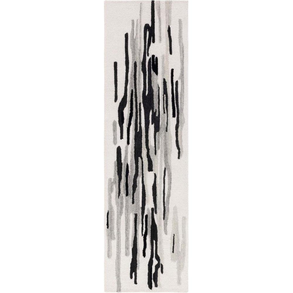 image:imageSAFAVIEH Area Rug 8x10 Rodeo Drive Collection Large Ivory amp Black Handmade Wool MidCentury Modern Design Ideal for Living Room Bedroom Office Dining Space RD858ZIvoryBlack