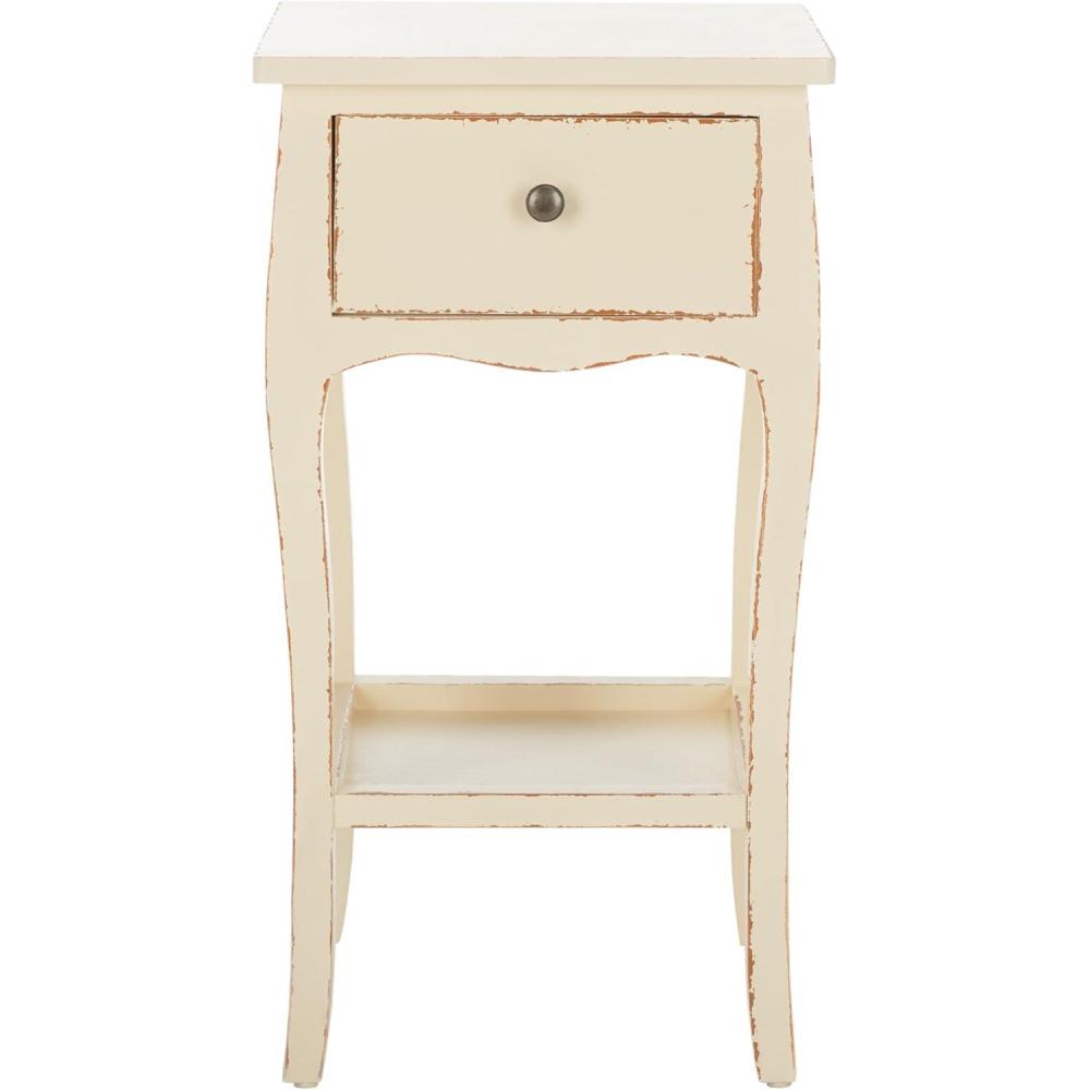 image:imageSafavieh American Homes Collection Thelma End TableVintage Cream