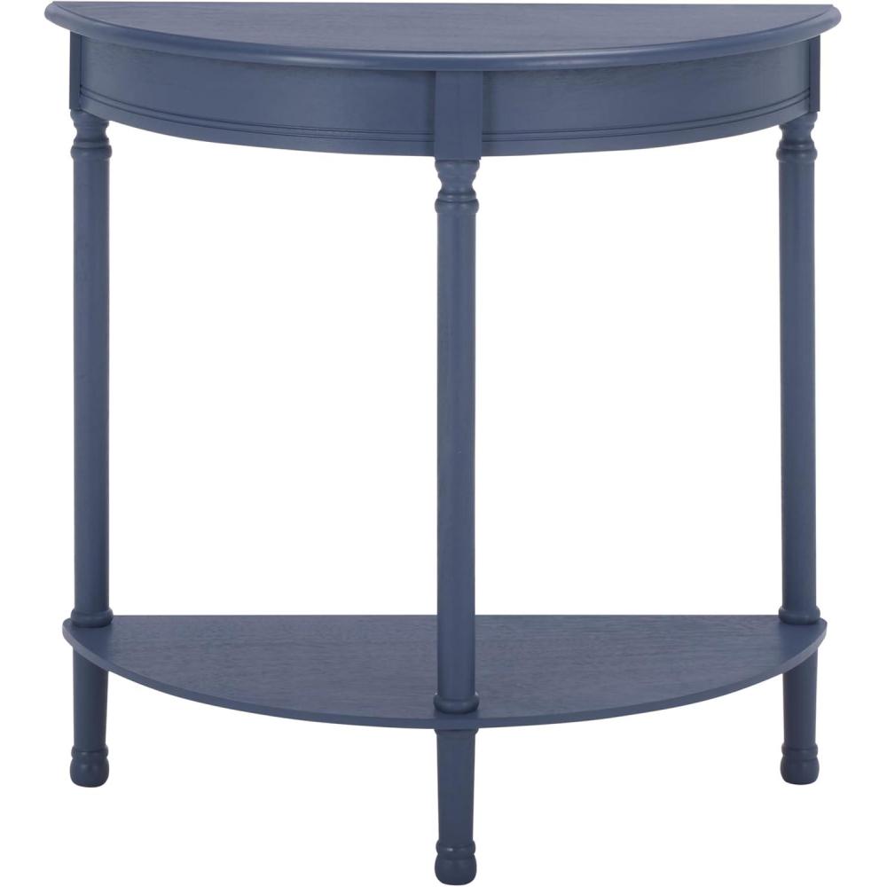 image:imageSafavieh Home Collection Tinsley Brown Half Moon Console Table CNS5723CBlue