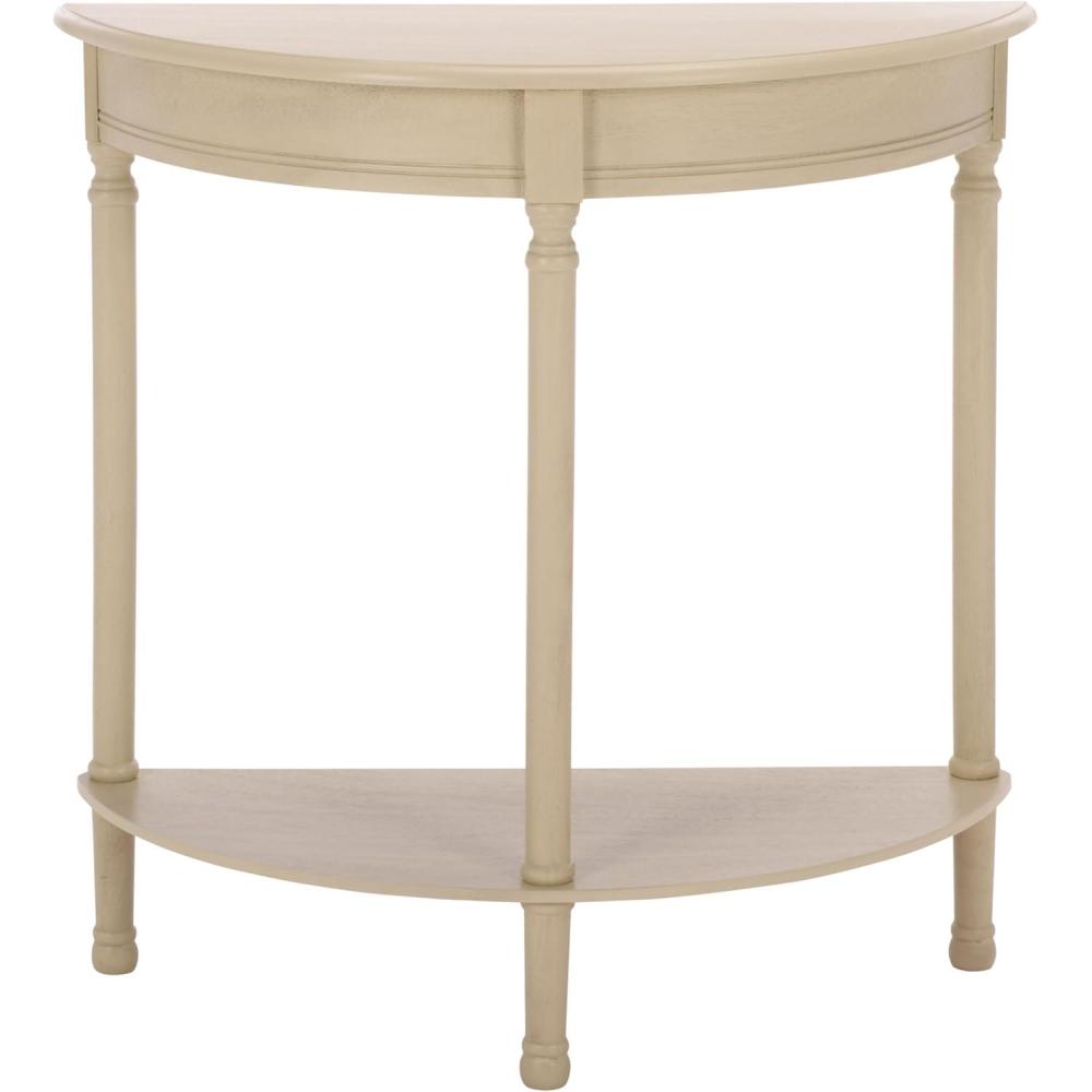 image:imageSafavieh Home Collection Tinsley Brown Half Moon Console Table CNS5723CSand