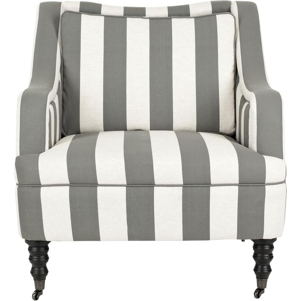 image:imageSafavieh Mercer Collection Homer Arm Chair GreyBlue