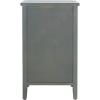 SAFAVIEH American Homes Collection Ziva French Grey End Table(Ash Grey)