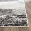 SAFAVIEH Area Rug 8×10 – Adirondack Collection – Large – Silver & Black, Modern Abstract Design, Non-Shedding & Easy Cleaning, Ideal for Living Room, Bedroom, Office, Dining Space (ADR112A)(Silver/Multi)