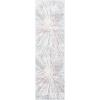 SAFAVIEH Area Rug 8×10 – Amelia Collection – Large – Grey & Blue, Modern Design, Non-Shedding & Easy Cleaning, Ideal for Living Room, Bedroom, Office, Dining Space (ALA449F)(Grey/Rust)