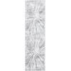 SAFAVIEH Area Rug 8×10 – Amelia Collection – Large – Grey & Blue, Modern Design, Non-Shedding & Easy Cleaning, Ideal for Living Room, Bedroom, Office, Dining Space (ALA449F)(Grey/Gold)