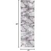 SAFAVIEH Area Rug 8×10 – Craft Collection – Large – Grey & Gold, Modern Abstract Design, Non-Shedding & Easy Cleaning, Ideal for Living Room, Bedroom, Office, Dining Space (CFT860F)(Grey/Wine)
