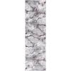 SAFAVIEH Area Rug 8×10 – Craft Collection – Large – Grey & Gold, Modern Abstract Design, Non-Shedding & Easy Cleaning, Ideal for Living Room, Bedroom, Office, Dining Space (CFT860F)(Grey/Wine)