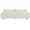 SAFAVIEH Couture – Nikolai Sofa – Mid-Century Modern Style – Taupe Chenille Upholstery – Ideal for Living Room, Family Room, 89.4″ W x 37″ D x 34.6″ H (SFV6122A)(Taupe)