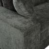 SAFAVIEH Couture – Oakleigh Sofa – Contemporary Style – Dark Green Chenille Upholstery – Ideal for Living Room, Family Room, 98″ W x 35″ D x 33″ H (SFV6121B)(Dark Green)