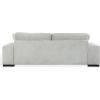 SAFAVIEH Couture – Oakleigh Sofa – Contemporary Style – Dark Green Chenille Upholstery – Ideal for Living Room, Family Room, 98″ W x 35″ D x 33″ H (SFV6121B)(Grey)