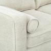 SAFAVIEH Couture – Robertson Sofa – Mid-Century Modern Style – Taupe Chenille Upholstery – Ideal for Living Room, Family Room, 92″ W x 36.8″ D x 34″ H (SFV6120A)(Taupe)
