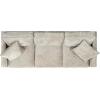 SAFAVIEH Couture – Taylyn Sofa – Navy Chenille Upholstery – Ideal for Living Room, Family Room, 86.6″ W x 35″ D x 33″ H (SFV6118A)(Light Brown)