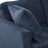 SAFAVIEH Couture – Taylyn Sofa – Navy Chenille Upholstery – Ideal for Living Room, Family Room, 86.6″ W x 35″ D x 33″ H (SFV6118A)(Navy)