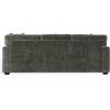 SAFAVIEH Couture – Vasquez 3-Seat Sofa – Dark Green Chenille Upholstery – Ideal for Living Room, Family Room, 92″ W x 37.5″ D x 34.3″ H (SFV6119A)(Dark Green)