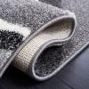SAFAVIEH Hollywood Collection Area Rug – 5’3″ x 7’6″, Grey & Blue, Mid-Century Modern Design, Non-Shedding & Easy Care, Ideal for High Traffic Areas in Living Room, Bedroom (HLW766F)(Grey/Ivory)