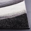 SAFAVIEH Hollywood Collection Area Rug – 5’3″ x 7’6″, Grey & Blue, Mid-Century Modern Design, Non-Shedding & Easy Care, Ideal for High Traffic Areas in Living Room, Bedroom (HLW766F)(Grey/Ivory)