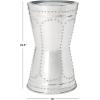 SAFAVIEH Home Collection Sedona Silver End Table