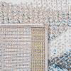 SAFAVIEH Porcello Collection Area Rug – 9′ x 12′, Light Grey & Orange, Modern Abstract Design, Non-Shedding & Easy Care, Ideal for High Traffic Areas in Living Room, Bedroom (PRL6940F)(Ivory/Green)