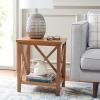 Safavieh American Homes Collection Candence Barley Cross Back End Table(Oak)