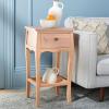 Safavieh American Homes Collection Thelma End Table(Honey Natural)