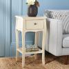 Safavieh American Homes Collection Thelma End Table(Vintage Cream)