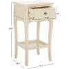 Safavieh American Homes Collection Thelma End Table(Vintage Cream)