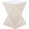 Safavieh Home Collection Milan White Accent Table (Fully Assembled)