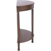 Safavieh Home Collection Tinsley Brown Half Moon Console Table CNS5723C(Brown)