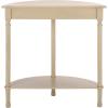 Safavieh Home Collection Tinsley Brown Half Moon Console Table CNS5723C(Sand)