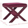 Safavieh MCR4589B(Red Velvet)