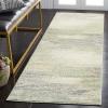 SAFAVIEH Area Rug 8×10 – Adirondack Collection – Large – Silver & Black, Modern Abstract Design, Non-Shedding & Easy Cleaning, Ideal for Living Room, Bedroom, Office, Dining Space (ADR112A)(Ivory/Sage)