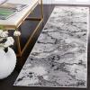 SAFAVIEH Area Rug 8×10 – Craft Collection – Large – Grey & Gold, Modern Abstract Design, Non-Shedding & Easy Cleaning, Ideal for Living Room, Bedroom, Office, Dining Space (CFT860F)(Grey/Green)
