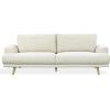 SAFAVIEH Couture – Nikolai Sofa – Mid-Century Modern Style – Taupe Chenille Upholstery – Ideal for Living Room, Family Room, 89.4″ W x 37″ D x 34.6″ H (SFV6122A)(Taupe)