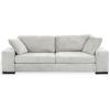 SAFAVIEH Couture – Oakleigh Sofa – Contemporary Style – Dark Green Chenille Upholstery – Ideal for Living Room, Family Room, 98″ W x 35″ D x 33″ H (SFV6121B)(Grey)