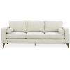 SAFAVIEH Couture – Robertson Sofa – Mid-Century Modern Style – Taupe Chenille Upholstery – Ideal for Living Room, Family Room, 92″ W x 36.8″ D x 34″ H (SFV6120A)(Taupe)