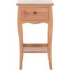 Safavieh American Homes Collection Thelma End Table(Honey Natural)