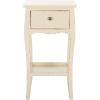 Safavieh American Homes Collection Thelma End Table(Vintage Cream)
