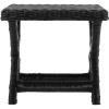 Safavieh Home Collection Manor Wicker Bench(Black)