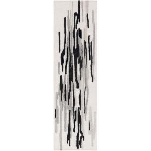 SAFAVIEH Area Rug 8×10 – Rodeo Drive Collection – Large – Ivory & Black, Handmade Wool, Mid-Century Modern Design, Ideal for Living Room, Bedroom, Office, Dining Space (RD858Z)(Ivory/Black)